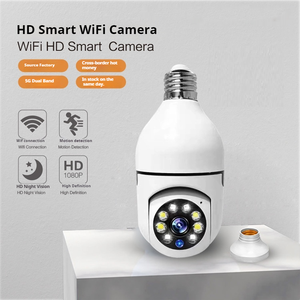 Full HD Wireless <strong>Wifi</strong> Light Bulb <strong>Camera</strong> 360 <strong>WiFi</strong> Cctv Security <strong>Camera</strong> for General Family Indoor and Outdoor <strong>Camera</strong>