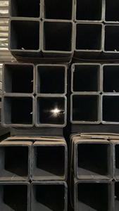 ท่อเหล็กสี่เหลี่ยม ASTM A500 Q235B RHS |   ท่อเหล็กกลวง MS Black Hollow Section Tube |   ท่อเหล็กโครงสร้างชนิดอ่อน - Product Image 6