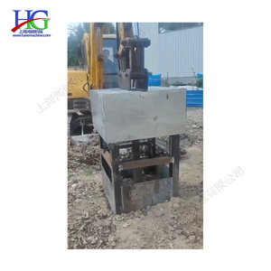 Construction prenant la perceuse au sol de base Excavatrice Vis au sol Pile Machine d'entraînement Pression 24. 5mpa - Product Image 3