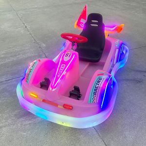 Nuevo Kart Luminoso con Control Remoto para Niños, Coche de Choque a Batería Operado con Monedas, Coche para Niños y Adultos para Parque de Atracciones - Product Image 4