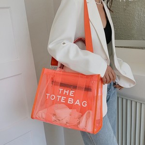 Bolso Tote Transparente Impermeable de PVC de Alta Calidad para Mujer, Gran Capacidad, con Cierre, Estilo Bandolera, Venta Caliente 2026 - Product Image 4