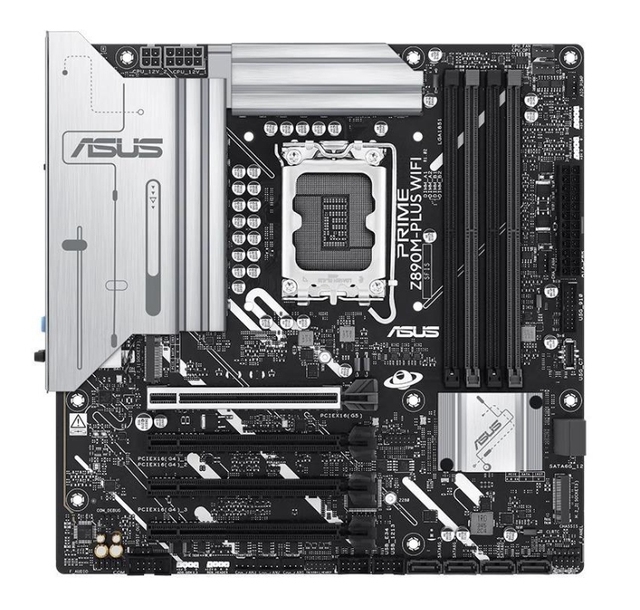 HUASHUO PRIME Z890M-PLUS WIFI Intel LGA 1851 MATX Motherboard DDR5 PCIe 5.0 WiFi 6 USB4 Thunderbolt 4