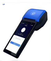 Printer Resi/Label POS PDA Symcode Android 12 Genggam Termal Monokrom Pemindai Barcode 2D Pembaca NFC