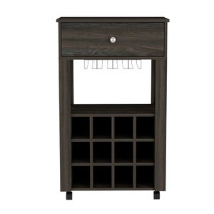 Deposito E-SHOP Margh Bar carrello cassetto, Espresso in carbonio - Product Image 4