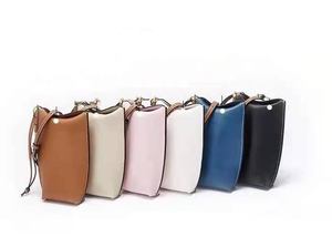 Mini sacs à main pour femmes, bandoulière simple, nouvelle mode 2020, sacoche à bandoulière en cuir véritable, sac pour téléphone portable - Product Image 6