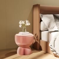 Tabouret pliant en nid d'abeille Spazepaper, pouf de salon, chaise extensible en papier pour salon, meubles gain de place