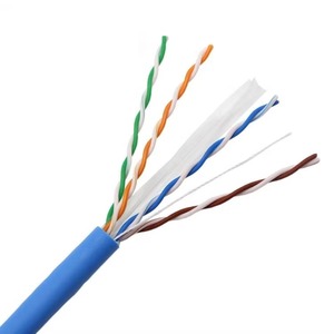 Câble LAN blindé Cat6, 4 paires, 8 conducteurs, 23AWG, cuivre nu massif, 1000 Mbps Gigabit, 305 m (1000 pi) en rouleau, câble réseau <span class=keywords><strong>Ethernet</strong></span> intérieur - Product Image 4