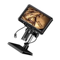 OKYN-Y0151 1080P High Definition Digital Microscope with External Light Magnify Small Details for Precision Work