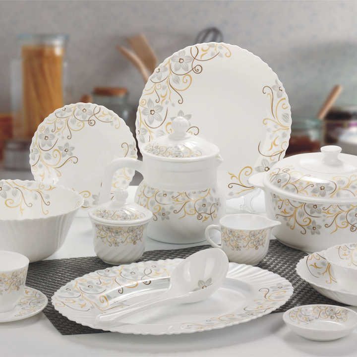 食器 HAZEL Ware 12pc WHITE LUNCHEON SET HAZEL Ware 12pc WHITE