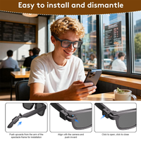 Cache-LED pour lunettes Meta Ray-Ban AI, protection de confidentialité à lumière douce pour lunettes intelligentes, accessoire anti-reflet