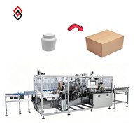Ligne d'emballage entièrement automatique en acier inoxydable 304SS, construction résistante au lavage pour environnements humides et corrosifs, étiquetage alimentaire