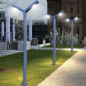 3M 4M 5M Perfil de aluminio para exteriores Moderno Impermeable Jardín Luz Paisaje Jardín Parque LED Farola