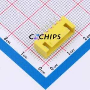 BX-HA2.54-6PZZ-Y Wire-to-Board Pin Header Through hole Component (THT),P=2.5mm Connector 1x6P 2.5mm Through Hole XHB - Product Image 1