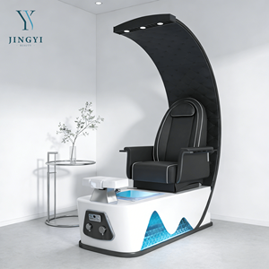 Sillón de Pedicura Eléctrico de Diseño Original, Sillón de Manicura y Pedicura de Lujo con Masaje, Sillón de Pedicura con Masaje de Pies - Product Image 1