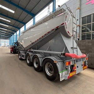 Semi-<span class=keywords><strong>remorque</strong></span> silo à poudre en vrac à 4 essieux, grande capacité, pour le transport de matériaux de construction, Ghana, Port de <span class=keywords><strong>Tema</strong></span> - Product Image 1