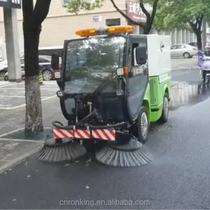 großhandel bestseller elektrische mini straßenreinigungsmaschine mini straßenkehrmaschine für stadt straßenreinigung