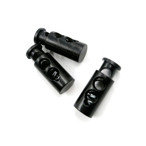 Bán buôn nhựa đôi lỗ dây đàn hồi khóa cuối mùa xuân chuyển đổi Stopper - Product Image 4