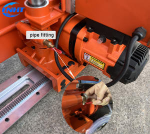 Machine de découpe de murs en béton haute fréquence 220V 8680W, profondeur de coupe 30cm-50cm, machine robuste avec composant moteur central - Product Image 3