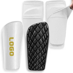 Outdoor Working Football Safety Protector High Quality Wholesale Platinum Legs Rugby Shin Guards