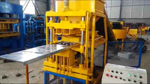 QMR2-10型圧縮土セメントレンガ製造機（インターロッキングウォールブロック製造用） - Product Image 5