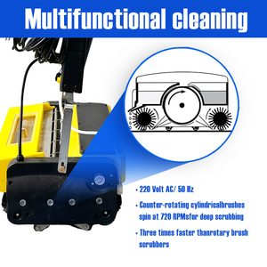 RW-440 mới chà sàn máy sấy máy hút bụi tất cả trong một con lăn bàn chải làm sạch máy với hai hình trụ bàn chải - Product Image 5