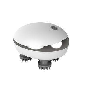 Masseur de cuir chevelu sans fil multifonctionnel-Masseur électrique de tête avec nœuds en silicone pour apaiser la tête - Product Image 1