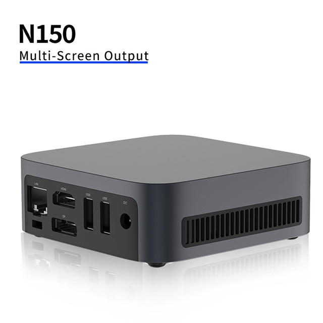Zkmagic Cheap Mini PC Alder Lake N100 WiFi5 WIN11 Customizable Mini Computer
