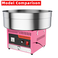 Nouvelle Machine à Barbe à Papa Commerciale Automatique 220V Multifonctionnelle Professionnelle Verticale pour Sucre en Fleur - Grande Vente