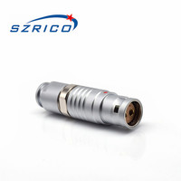 Connecteur rapide en métal de type M15 de 15 mm 4 3b, soudure de liaison, prise mâle pour haut-parleur, moteur, caméra, bloc 4p, connecteur poussoir-tiroir