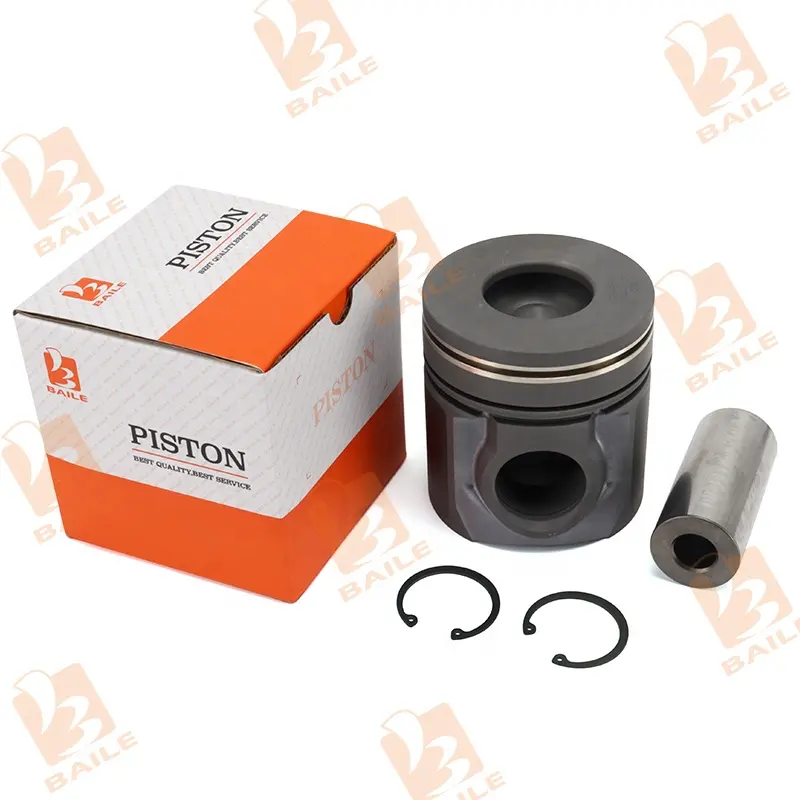 JCB 444-CR motor yedek parçaları için fabrika kaynağı standart boyut motor Piston kiti jcbpiston Piston pimi ve klipleri 320/09210320-09210