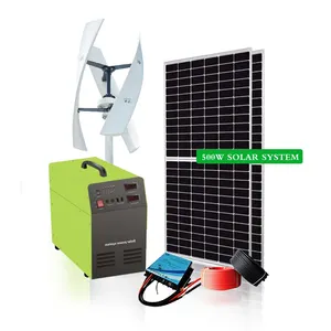 ESG 500w 1kw 3KW generatore di Turbine eoliche batteria al litio listino prezzi stoccaggio vento solare sistema ibrido soluzione prezzo