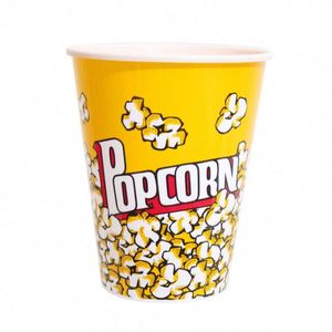 Cubo de Plástico Creativo para Palomitas, Cubo Multiusos para Palomitas, Cubo para Palomitas de Cine - Product Image 5
