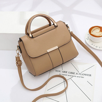 Sac bandoulière simple en PU avec logo pour femme, sac à main de style Tui Xach, fabriqué en usine
