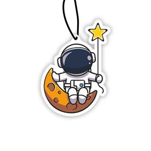 Nouvel Assainisseur d'Air en Papier Absorbant Personnalisé et Écologique en Forme d'Astronaute pour Voiture, Vente en Gros - Product Image 4