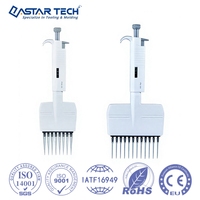 Embout de pipette en plastique personnalisé à 8 bandes pour pipette multicanal, moulage par injection OEM, sans stock