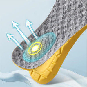 <span class=keywords><strong>Semelles</strong></span> en mousse à mémoire de forme pour hommes, soutien doux pour les pieds, inserts de chaussures souples, respirants, <span class=keywords><strong>orthopédiques</strong></span>, pour le confort - Product Image 4