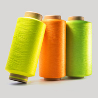 Fil de polyester haute ténacité 100% 150D 48F, écologique, antibactérien, absorbant l'humidité, pour la broderie
