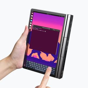 Nouvelle Édition 2025 – Offre Spéciale : Mini-ordinateur portable 2-en-1 GPD Pocket 4 AI Haute Performance (R9 HX370, R7 8840U) en Métal, 16 Go, 1 To - Product Image 4