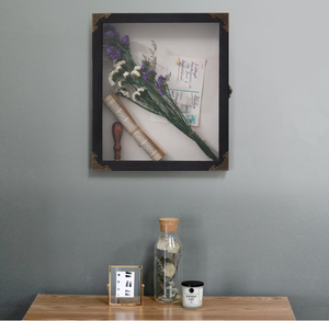 Boîte à souvenirs murale en bois massif encastrée pour la décoration créative <span class=keywords><strong>de</strong></span> photos <span class=keywords><strong>de</strong></span> famille et <span class=keywords><strong>de</strong></span> souvenirs. - Product Image 6