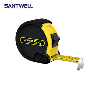 Cinta Métrica de Acero al por Mayor de Fábrica 5m 7.5m 10m Métrica/Pulgadas, Carcasa de ABS+TPR, Hoja de Acero al Carbono, Regla Retráctil - Product Image 1