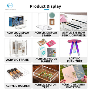Vitrina de Acrílico Ecológica Estilo Art <span class=keywords><strong>Deco</strong></span> con Tapa Magnética y Diseño Apilable para Caja de Sobres Japonesa PKMN - Fácil Montaje - Product Image 3