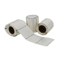 Personnalisé clair transparent direct thermique mini imprimante transfert papier étiquettes autocollant rouleau transparent