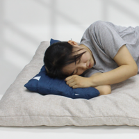 Matelassé imperméable voiture/maison urgence sommeil Pack antichoc en cuir coussin réfléchissant la chaleur feuille couverture amovible lavable oreiller