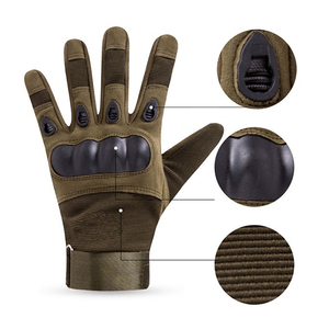 Tactical Protective <strong>Gloves</strong> Full Finger Outdoor Riding Motorcycle Fitness Racing Shell Mittens Antiskid Workout Riding <strong>Gloves</strong> - Product Image 3