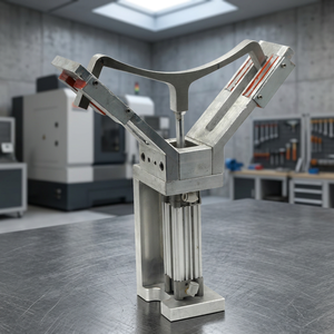 Magneteksan – Griffe magnétique pneumatique robuste de grade N35 pour levage de tubes, système d'automatisation industrielle pour la manutention de tuyaux en acier - Product Image 3
