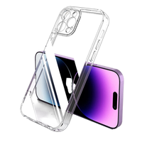 Offre Spéciale clair TPU antichoc étui téléphone portable pare-chocs coque arrière pour iPhone 17 16 15 Pro Max