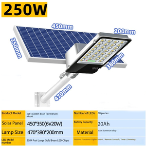 Proyecto de Iluminación <span class=keywords><strong>Solar</strong></span> para Calles, Luces de Jardín Exteriores de Tipo Dividido - Product Image 6