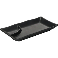 Assiettes en mélamine pour buffet, traiteur, hôtel, sauces, sushis, en-cas, finition mate, vente en gros, personnalisables