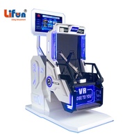 Simulador de Movimiento VR LIFUN con Rotación de 360 Grados, Cine VR para un Jugador con Pantalla de 32 Pulgadas y Deepoon E3C