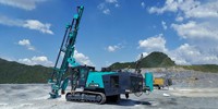 Maquinaria de Perforación Inteligente SWDE165B, Plataforma de Perforación Hidráulica de Roca de 36 m de Profundidad, Perforadora DTH para Preparación de Carreteras y Túneles